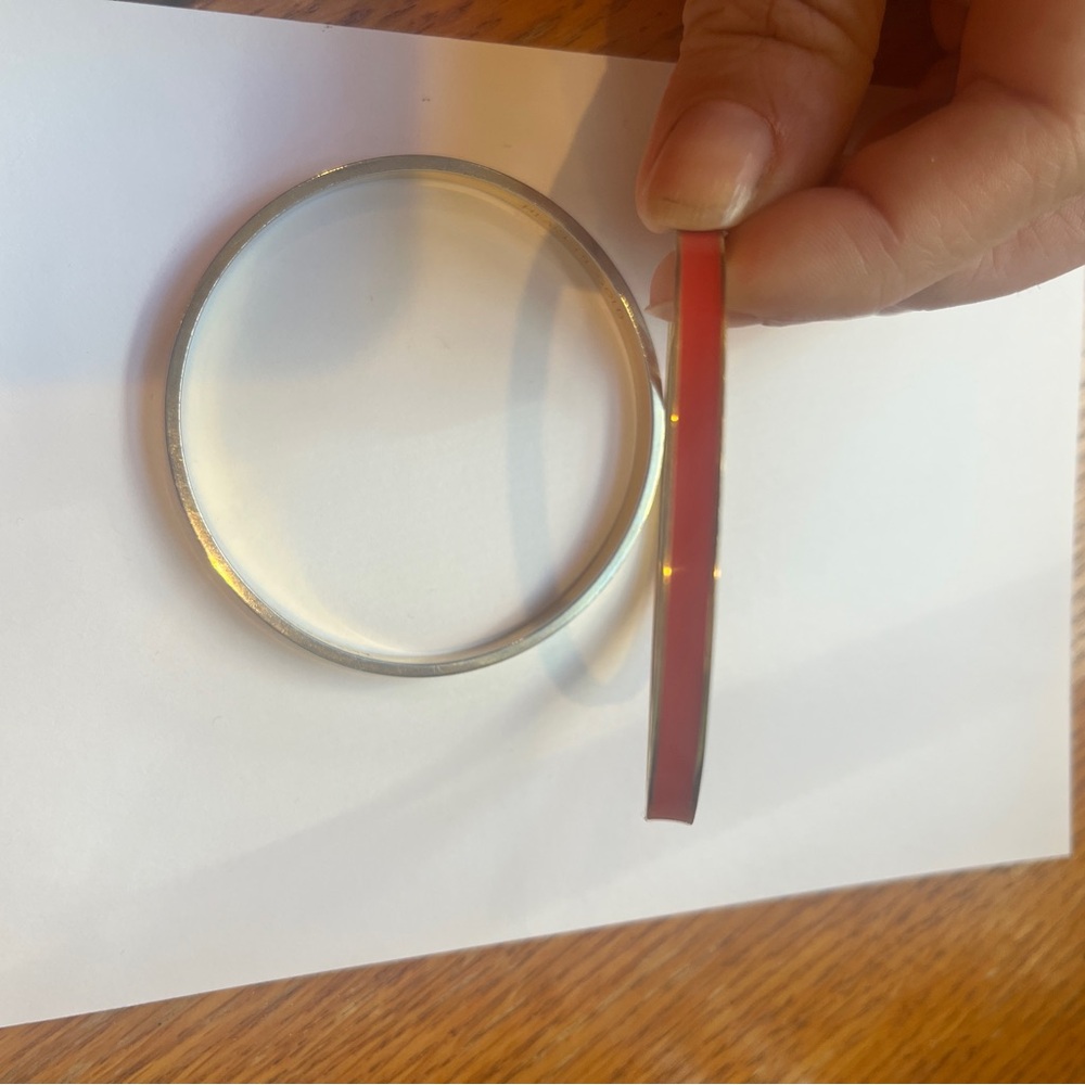 Kate Spade Gold and Red Bracelet Duo - Picture 3 of 9